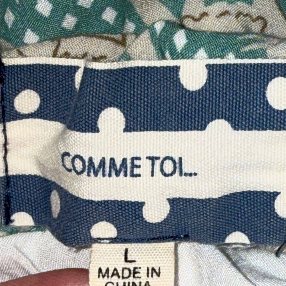 Anthropologie Comme Toi Elephant Print Skirt SZ Large - Picture 5 of 6